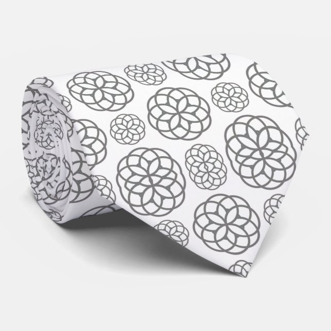 Corbata Hombres Diseñadores Lazos Gris (Enrollado)