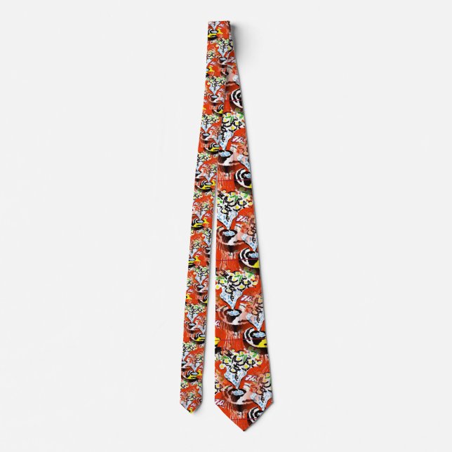 Corbata Homenaje A Matisse Vase Neck Tie (Reverso)