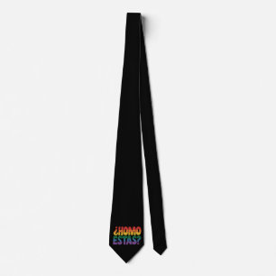 Corbata Homo Estas Divertido Español Mexicano Aliado Gay L