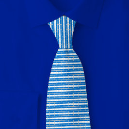 Corbata Honduras Flag Brick Pattern