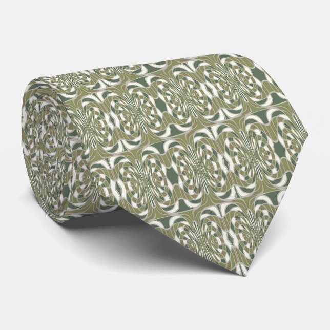 Corbata Hongo Tronco - Liquen (Enrollado)