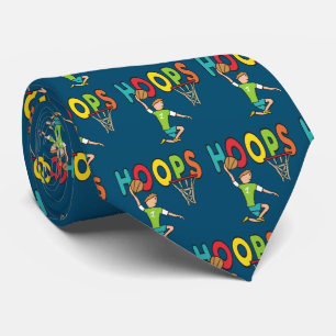Corbata Hoops de baloncesto
