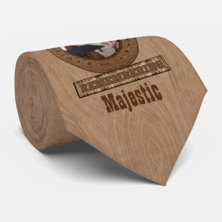Corbata Horse Memorial Horseshoe Wood Look Photo