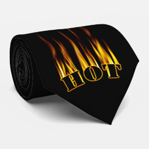 Corbata Hot - Flames Design