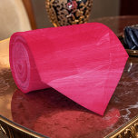 Corbata Hot Pink Watercolor Custom Necktie<br><div class="desc">A beautiful and unique necktie featuring a delicate watercolor design. Perfect for adding a touch of sophistication and personality to any outfit. This custom tie makes a thoughtful gift for any occasion.</div>
