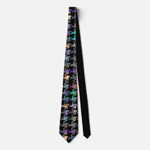 Corbata houndstap holograma