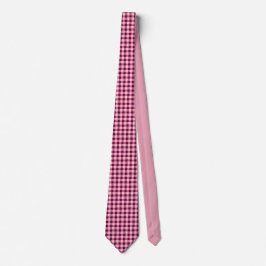 Corbata Houndstooth-shades of pink