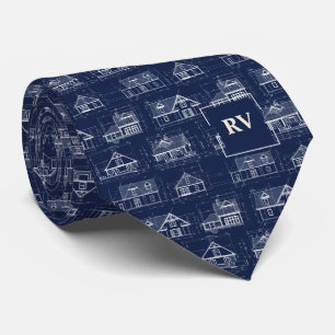 Corbata House Blueprint Monogrammed