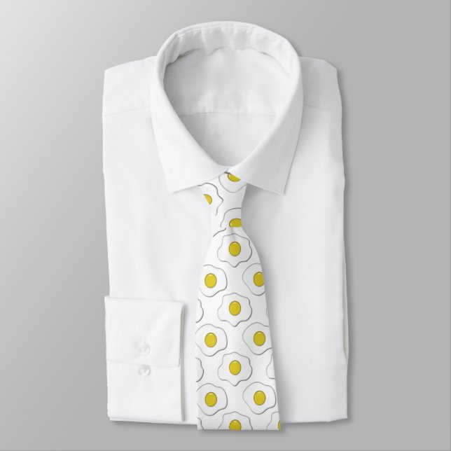 Corbata Huevo frito Polka Dot Pattern Tie (Atado)