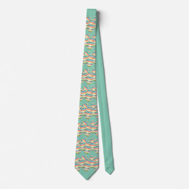 Corbata Huevos de Pascua Personalizado Cuellos de Pascua (Anverso)