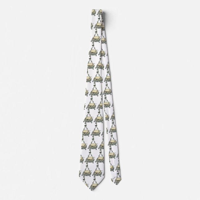 Corbata Huevos en un viejo tazón de árbol de Navidad (Anverso)