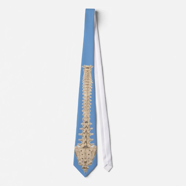 Corbata humana del diseño de la espina dorsal (Anverso)
