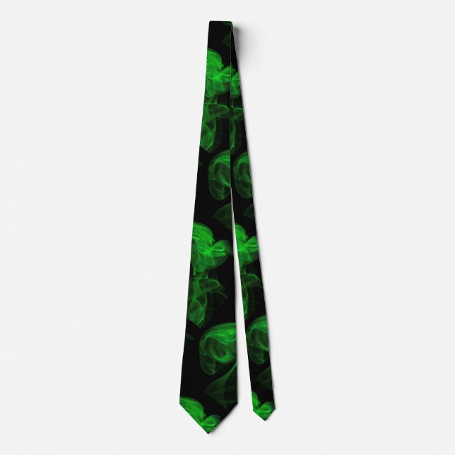 Corbata Humo Verde (Anverso)