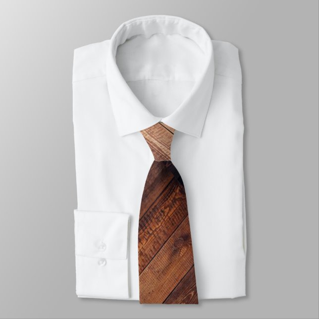 Corbata Humorous Wood-look (Atado)