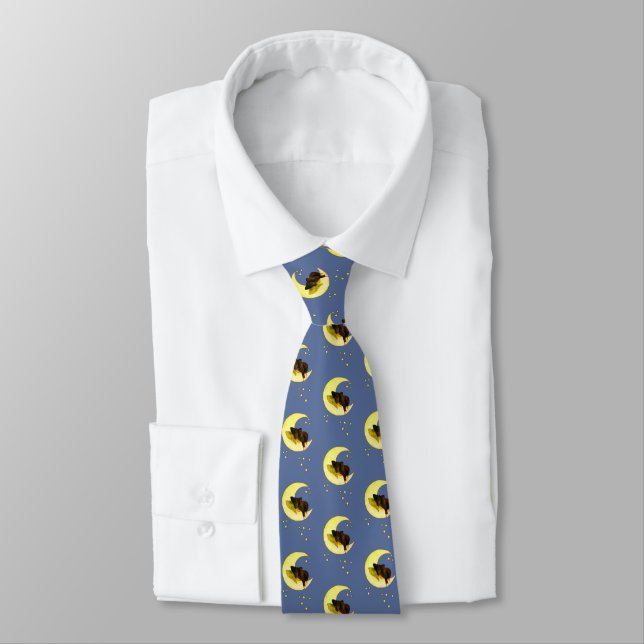 Corbata Hund im Mond (Atado)