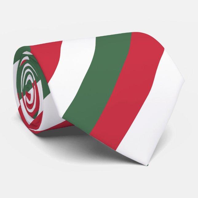 Corbata Hungary Flag (Enrollado)