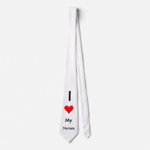 Corbata I corazón mis enfermeras