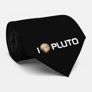 Corbata I Heart Pluto New Horizon Tie