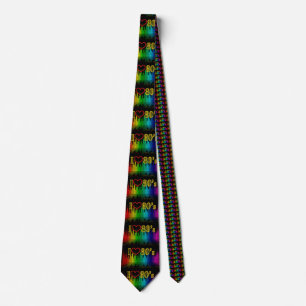 Corbata i love 80s mens neck tie