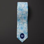 Corbata Ice Blue Winter Botanical<br><div class="desc">Eleva tu atuendo de boda de invierno con nuestro empate botánico de hielo azul. El patrón botánico en azul hielo añade un toque de elegancia y estilo. No te olvides de coordinar con nuestros calcetines a juego para un aspecto pulido.</div>