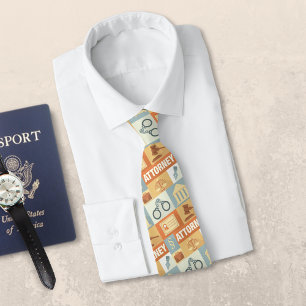 Corbata Icono de Abogado Profesional Diseñado