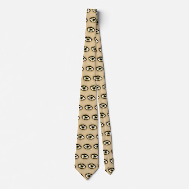 Corbata icono de Ojo Avellana (Anverso)