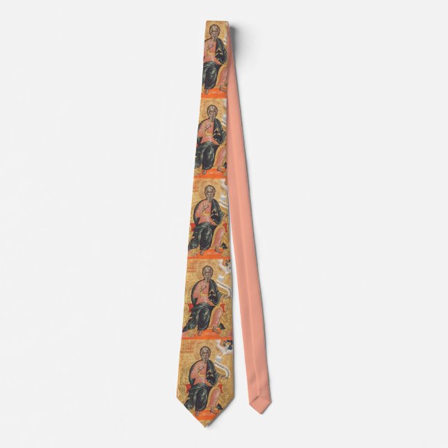 Corbata Icono ortodoxo de San Andrés el Apóstol (Anverso)