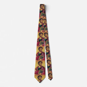 Corbata icono ortodoxo de San Lucas el Evangelista