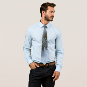 Corbata Icy Snowflake