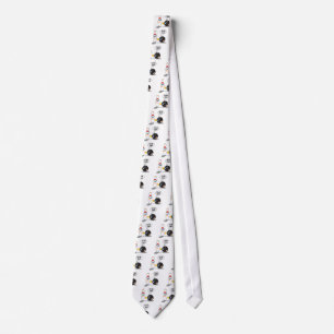 Corbata id golpea esa bola de boliche piensa en el pin de