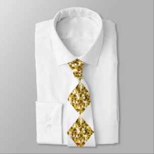 Corbata Ilusión dorada