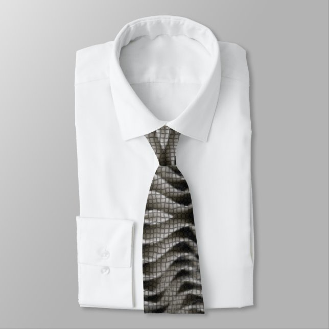Corbata Ilusión óptica EXO-Skeleton 3D (Atado)
