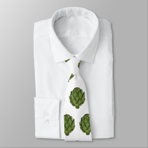 Corbata Ilustracion de personalizado Artichoke
