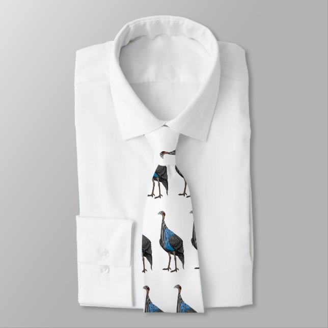 Corbata Ilustracion de personalizado de aves silvestres (Atado)