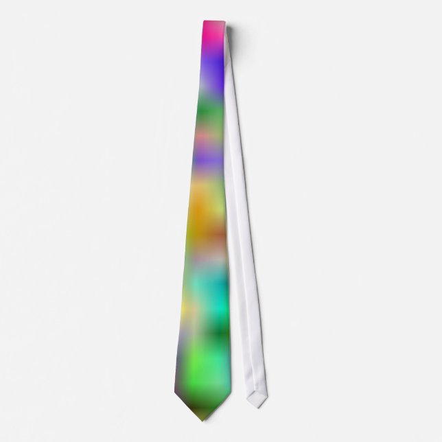 Corbata Ilustración del arco iris (Anverso)