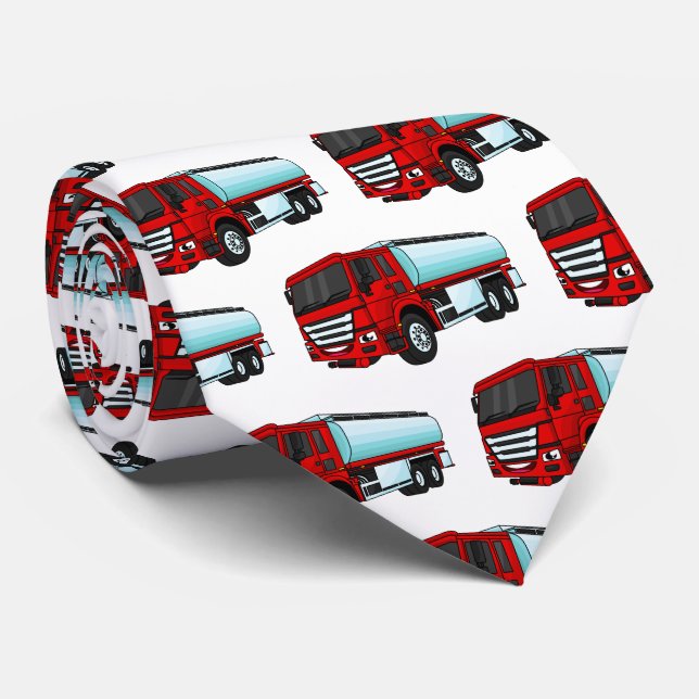 Corbata Ilustracion del personalizado de transporte de com (Enrollado)