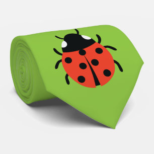 Corbata Ilustracion Ladybug
