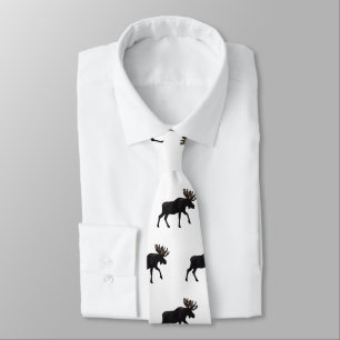 Corbata Ilustracion Moose personalizado