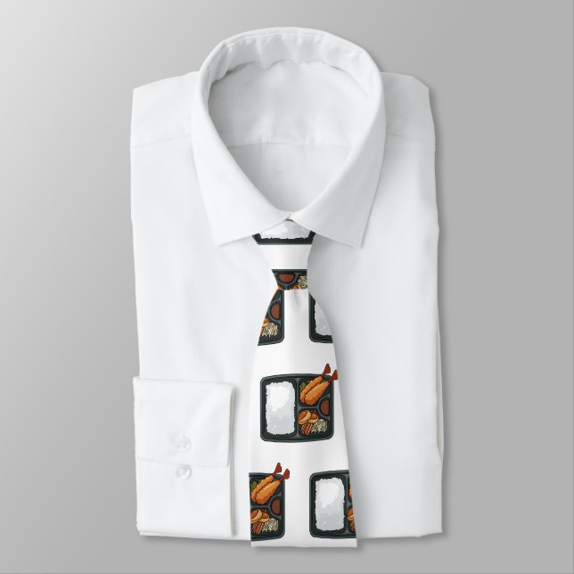 Corbata Ilustracion personalizado Bento (Atado)