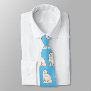 Corbata Ilustracion personalizado de gato persa
