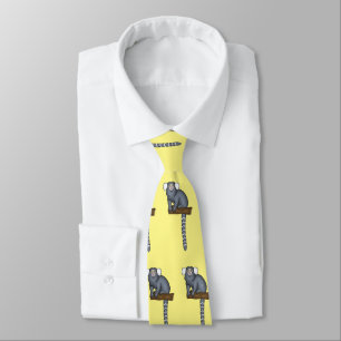Corbata Ilustracion personalizado de marmoset común