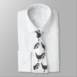 Corbata Ilustracion personalizado de pájaro de orejas azul