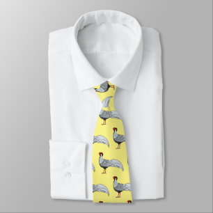 Corbata Ilustracion personalizado de pájaro faisán