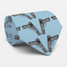 Ilustracion personalizado De Un Pistol Moderno