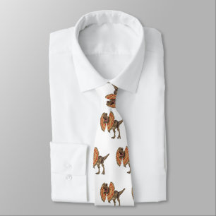 Corbata Ilustracion personalizado Dilophosaurus
