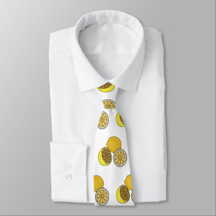 Corbata Ilustracion personalizado limón