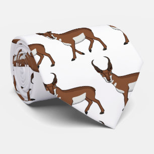 Corbata Ilustracion personalizado Pronghorn