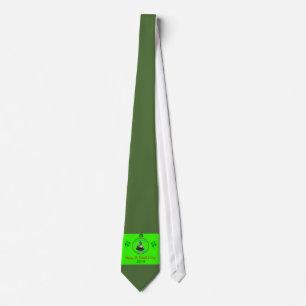 Corbata Imagen irlandesa para el Día de San Patricio