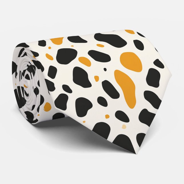 Corbata Impresión animal moderna (Enrollado)