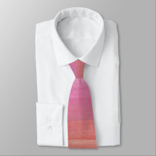 Corbata Impresión de arte acrílico del amanecer de julio